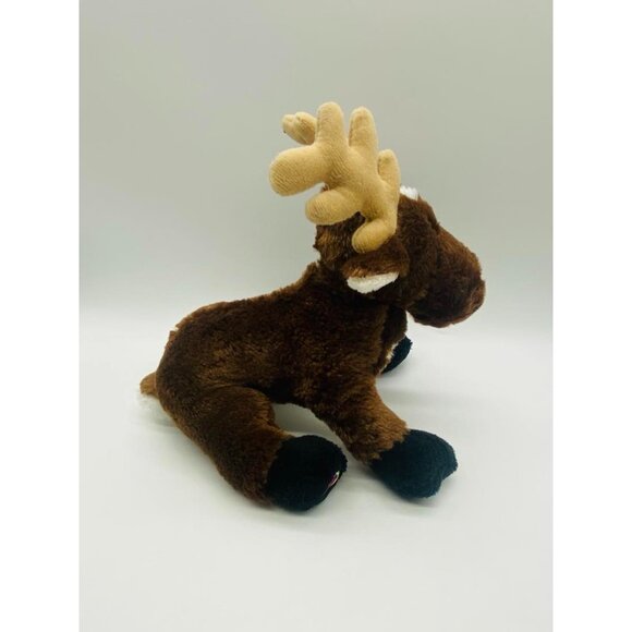 Ganz Webkinz Lot of 2, HM375 Moose and HM137 Reindeer, No Code, Names on Tags - Picture 10 of 11